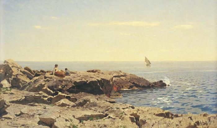 Eugen Ducker On the Seashore